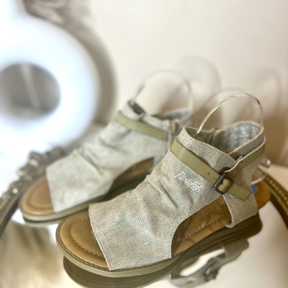 NWOT TAN BLOWFISH BOHEMIAN SIZE ZIP SANDAL SIZE 6.5 - Picture 5 of 5